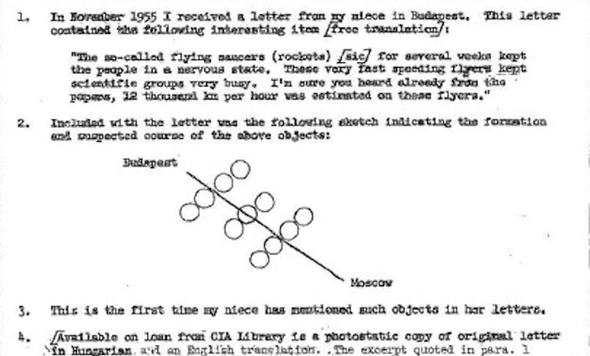 UFO-t láttak Budapest és Moszkva között 1956-ban