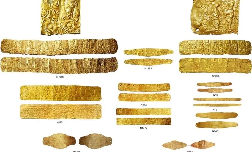 Helyi ötvösök készítették a késő bronzkori aranydiadémokat Cipruson
