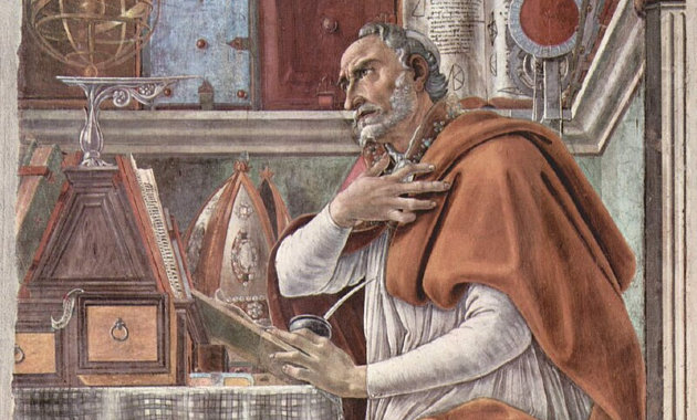 Sandro Botticelli Szent Ágoston című festménye