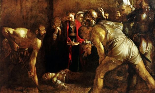 Caravaggio: Szent Luca temetése