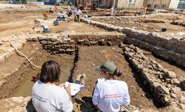 Római kereskedelmi központra épült Toulon haditengerészeti bázisa