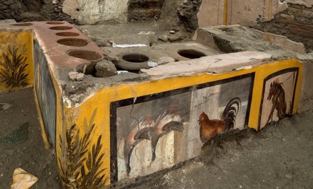 Új módszerrel vizsgálták a pompeji tabernák kerámiaedényeit