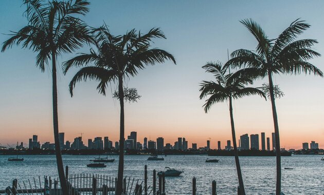 A floridai Miami Beach napjainkban