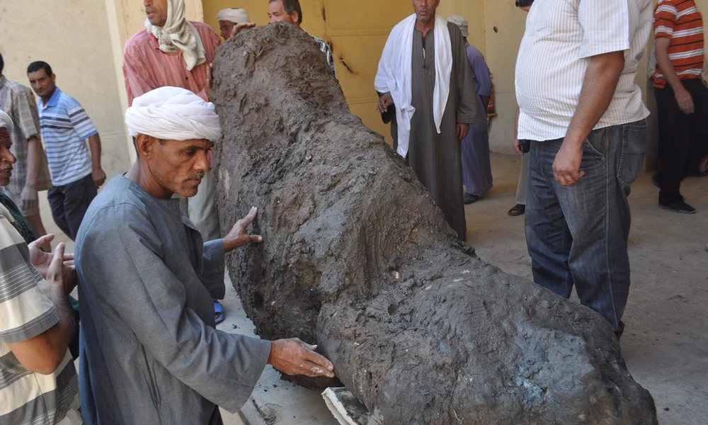 Egy 3500 éves egyiptomi templom maradványai