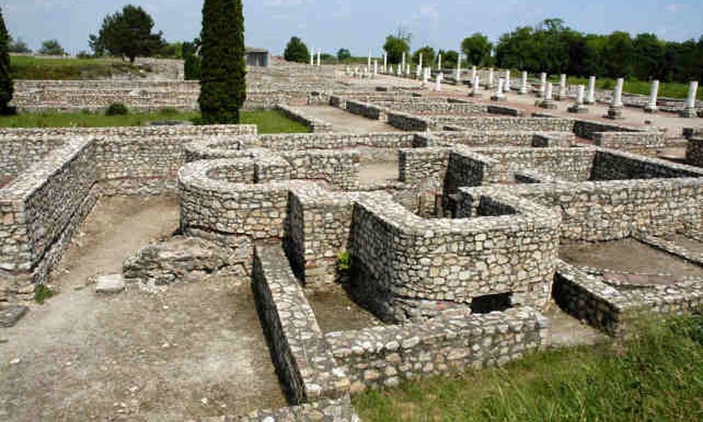 A Gorsium Régészeti Park részlete