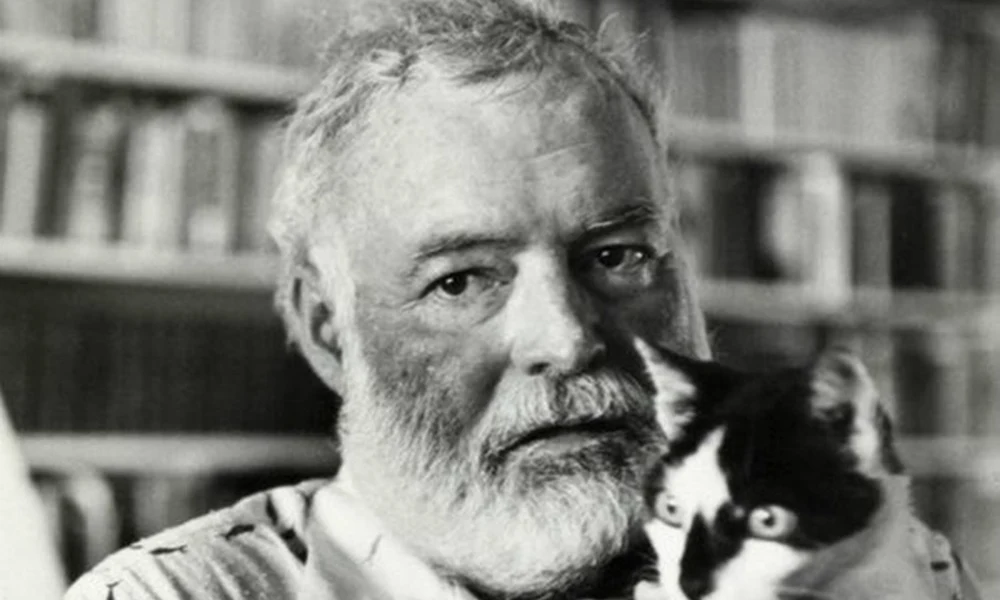 Ernest Hemingway és macskája
