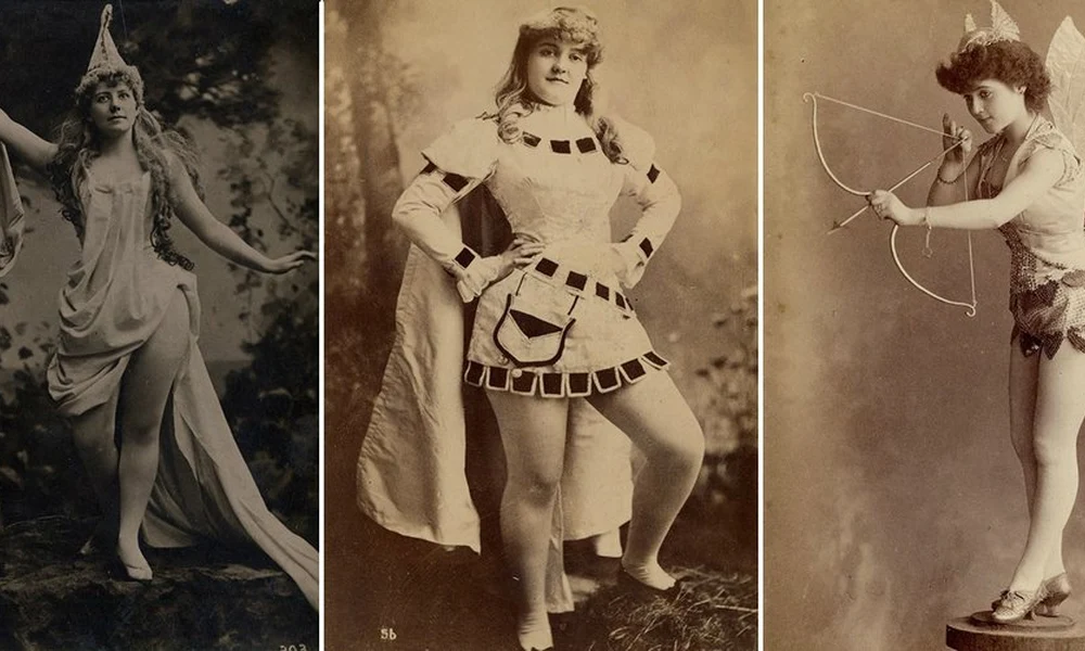 Egzotikus táncosnők fotói az 1890-es évekből