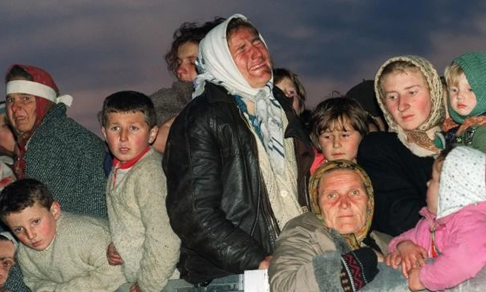 Nők és gyermekek a boszniai háború alatt