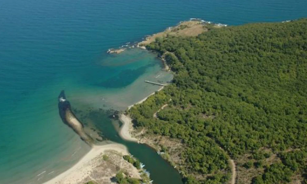 A Ropotamo folyó torkolata