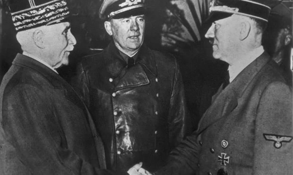 Philippe Pétain és Adolf Hitler