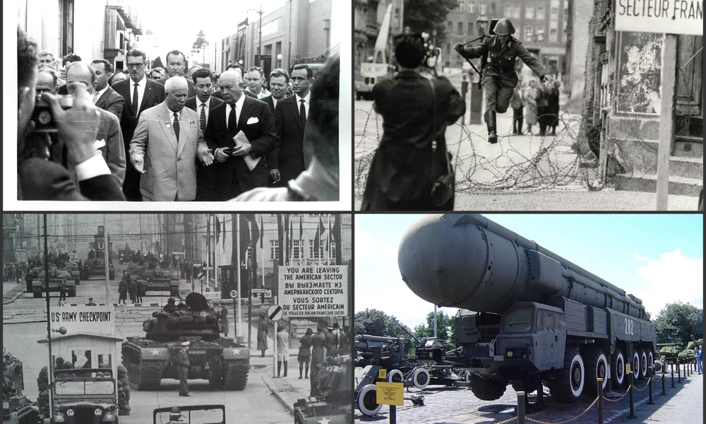 Nyikita Hruscsov, Conrad Schumann, feszültség a Chechpoint Charlie-nál és egy SS-20 rakéta