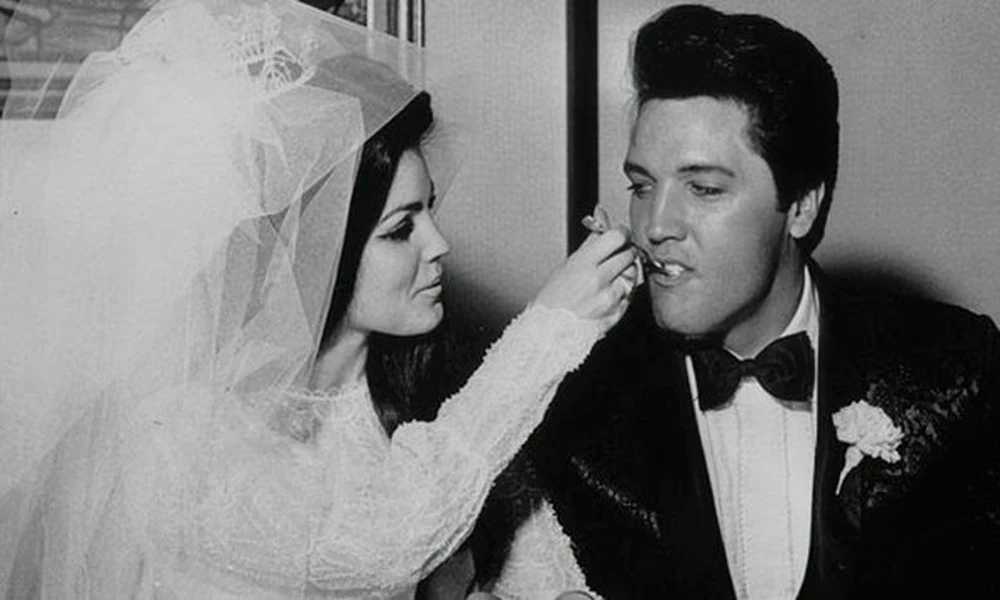 Priscilla Beaulieu és Elvis Presley, 1967.
