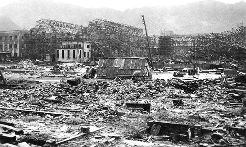 Hirosima az atomtámadást követően