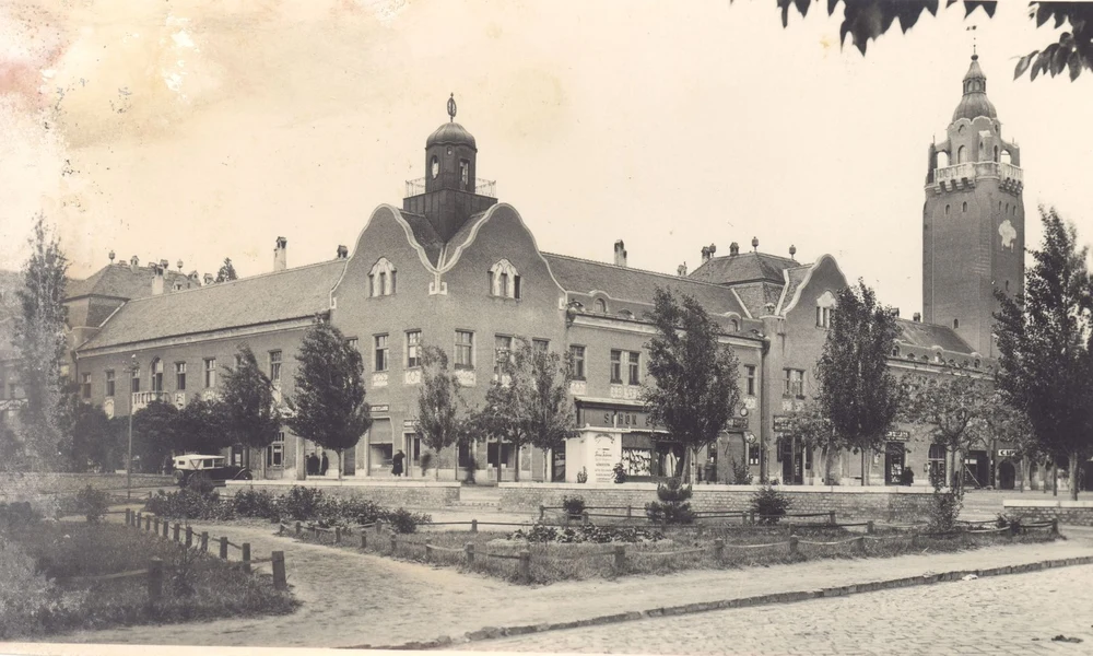 Századfordulós képeslap Kiskunhalasról