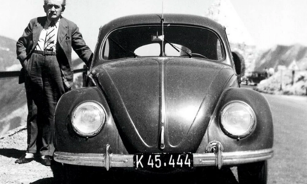 Porsche és a bogárhátú