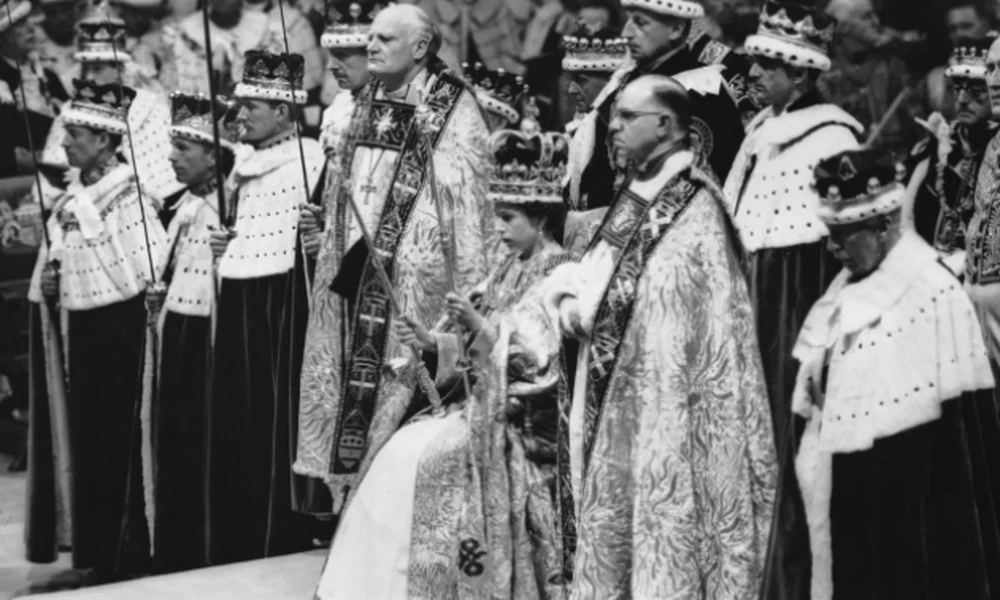 II. Erzsébet koronázása