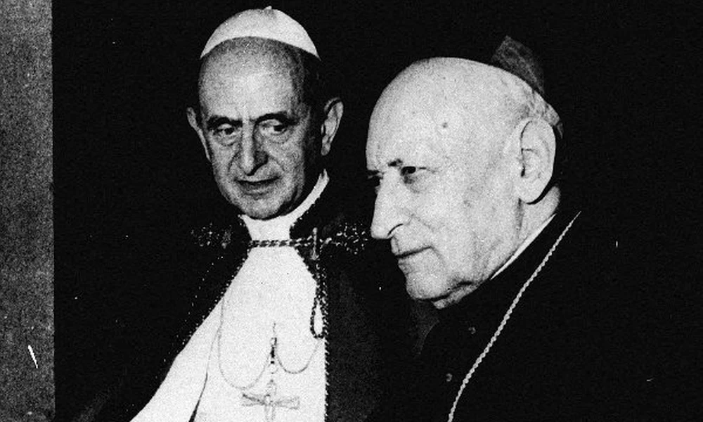 Mindszenty József VI. Pál pápával