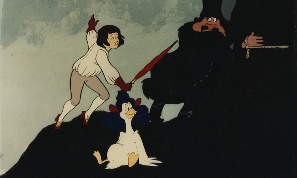 Részlet a Ludas Matyi című animációs filmből