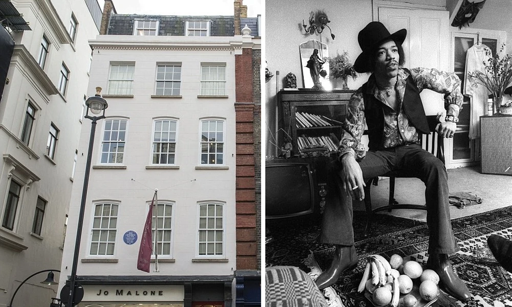 Jimi Hendrix egykori londoni otthona