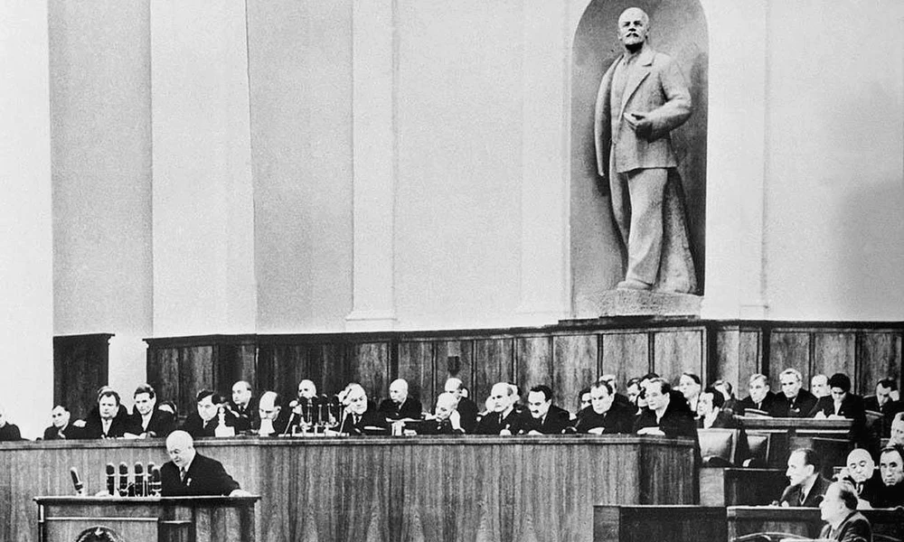 Nyikita Hruscsov az SZKP XX. Kongresszusán