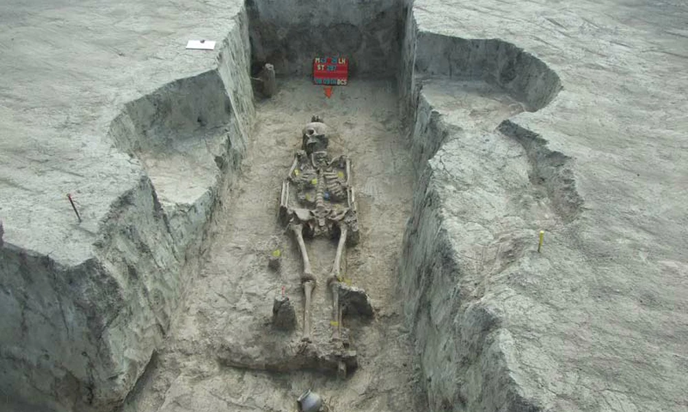 3-4. századi szarmata sír. A kép illusztráció (moramuzeum.hu)