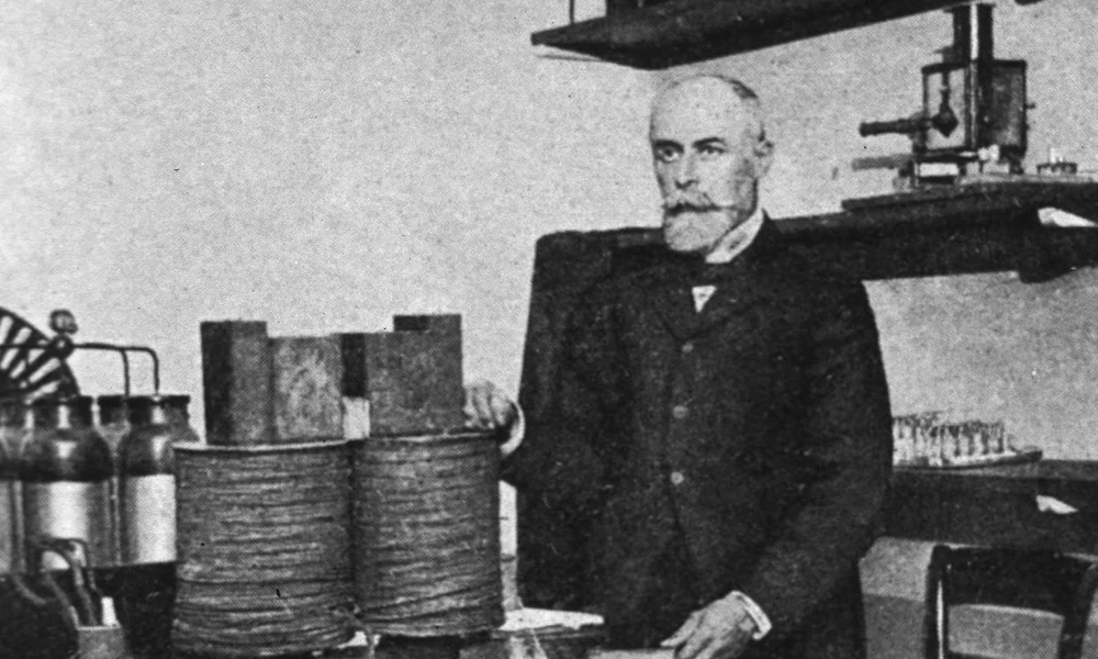 Henri Becquerel a laboratóriumában