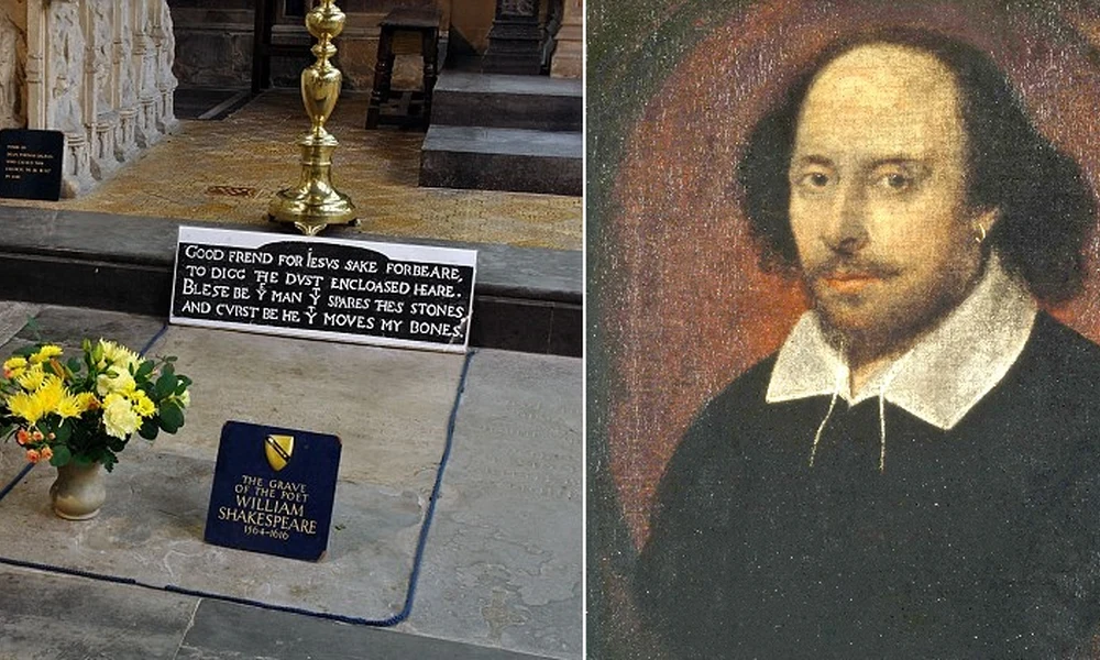 Shakespeare  és sírja
