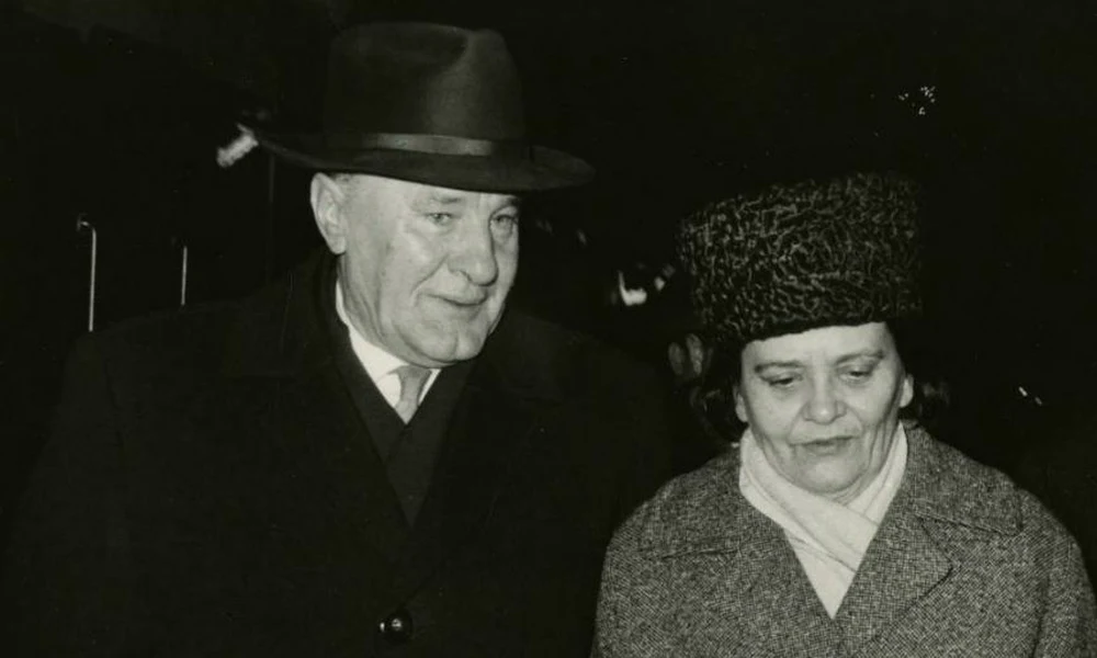Kádár János és Kádárné Tamáska Mária