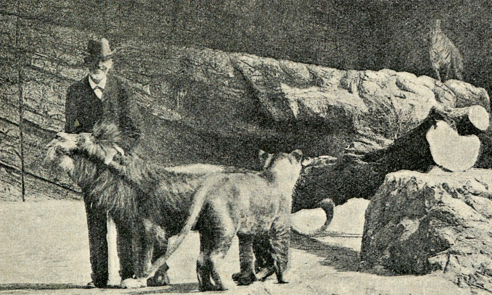 Carl Hagenbeck német állatkereskedő, állatidomár