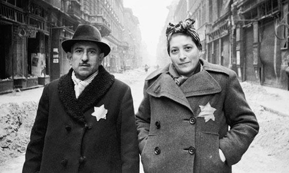 Zsidó házaspár Budapesten 1944-ben