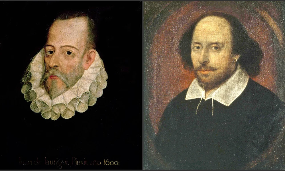 Miguel Cervantes és William Shakespeare