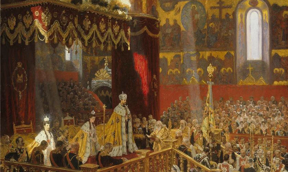 II. Miklós koronázása