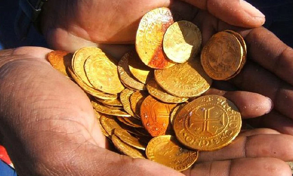 A namíbiai sivatagban talált kincs