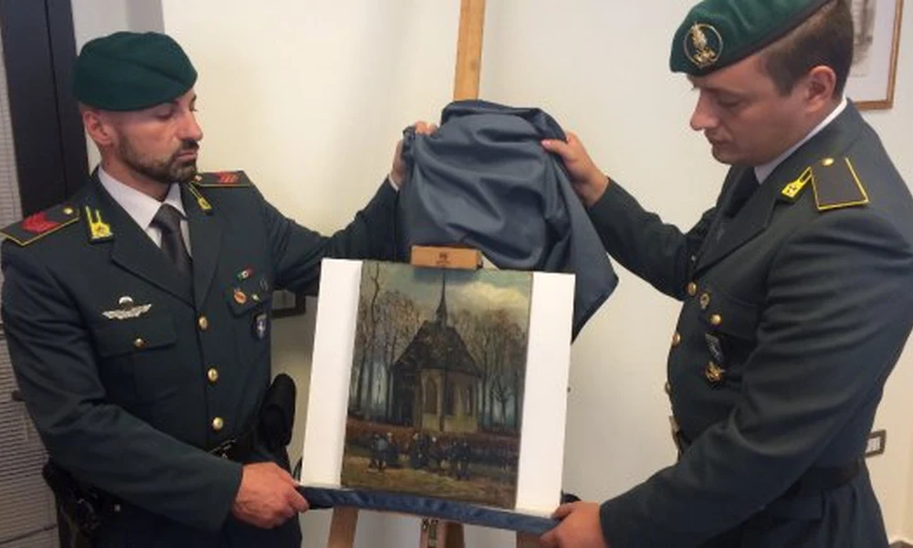Maffiózóknál találtak meg két lopott Van Gogh-festményt Olaszországban