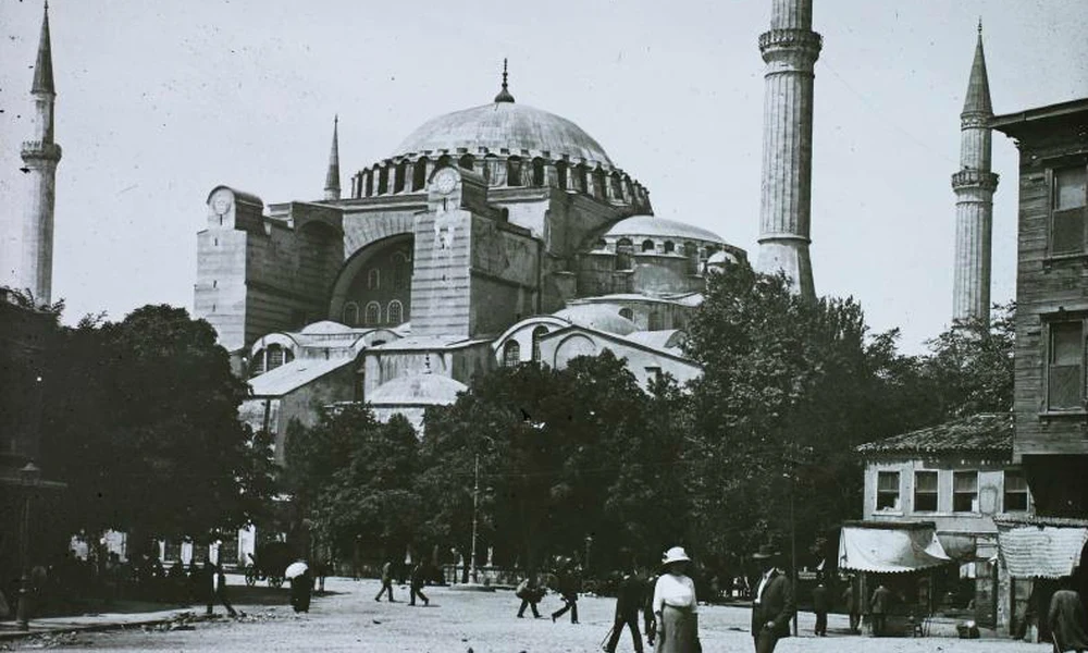 A Hagia Sophia 1908-ban 