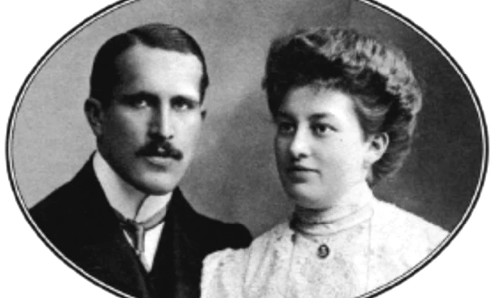 Gundel Károly és felesége