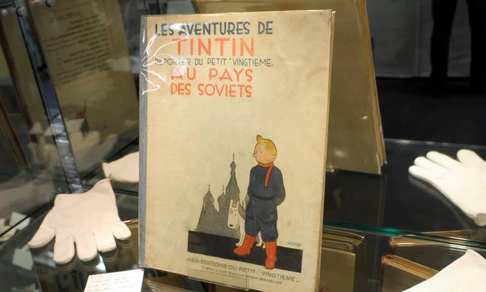 Tintin a szovjetek földjén