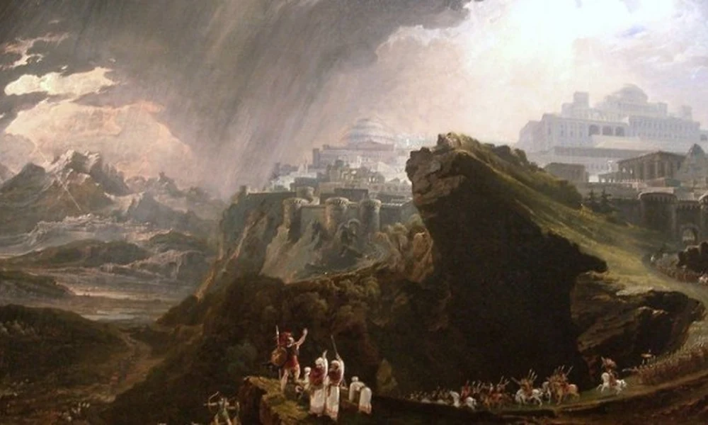 John Martin: Józsué megállítja a napot (1816)
