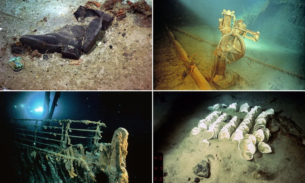 Kísérteties képek a tenger mélyén fekvő Titanicról
