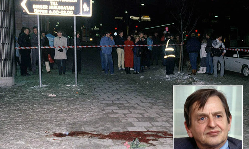 Olof Palme meggyilkolásának helyszíne