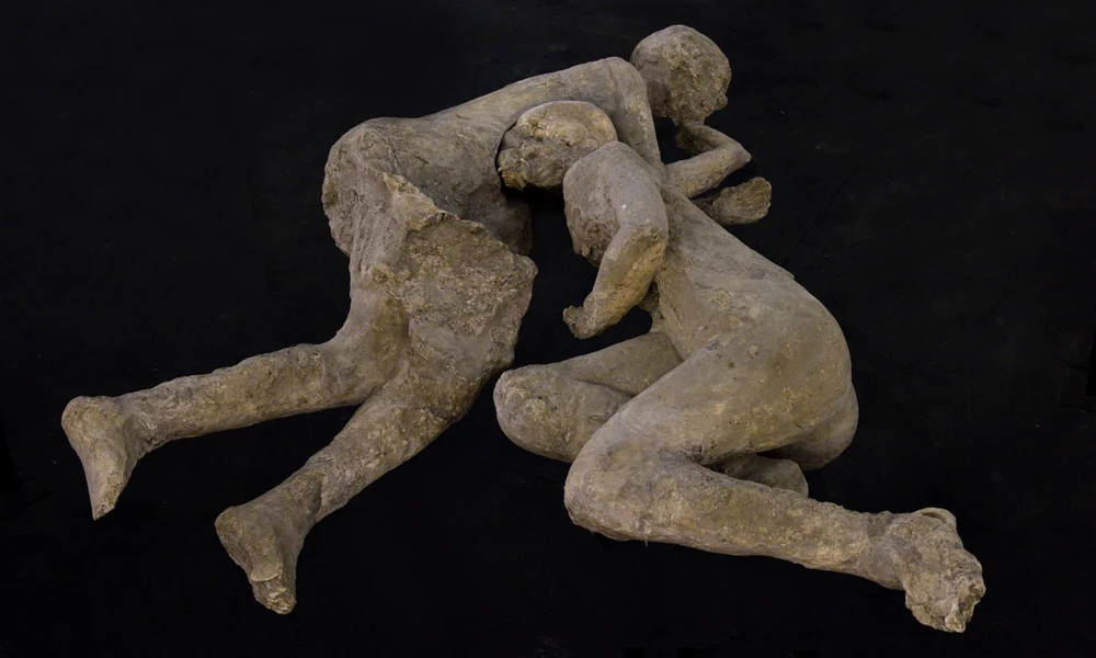 Ölelkező pompeji pár