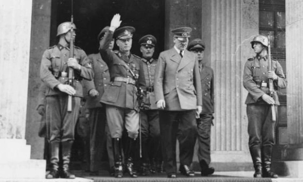 Antonescu és Hitler Münchenben 1941. június 10-én