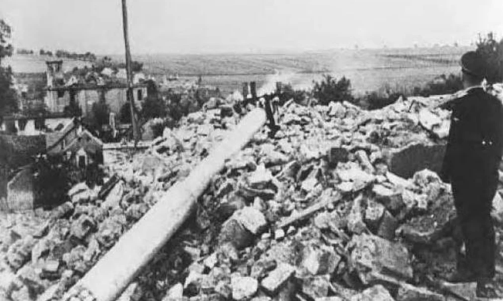 Lidice romjai