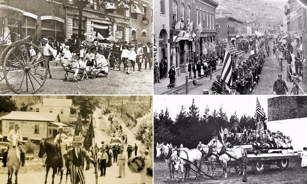 Fotók: így ünnepelte Amerika július 4-ét a 19. század végén