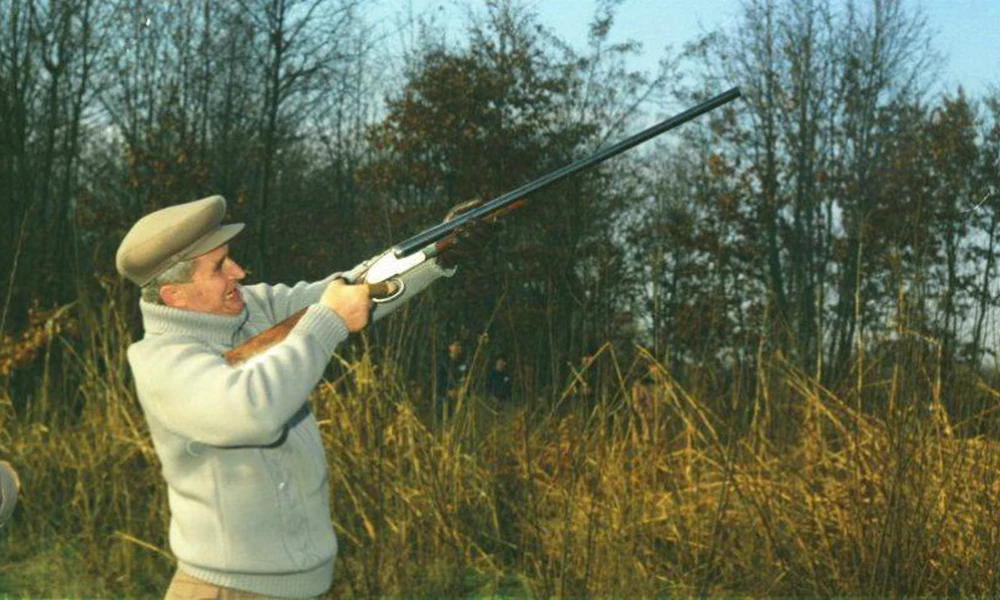 Nicolae Ceausescu vadászat közben