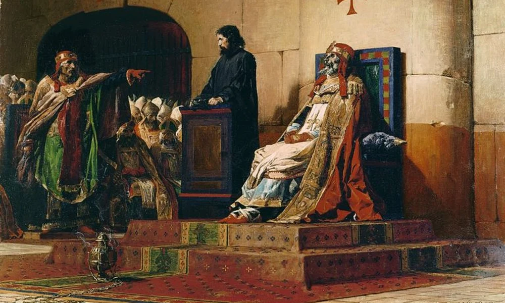 A hullazsinat ábrázolása Jean-Paul Laurens 19. századi festményén