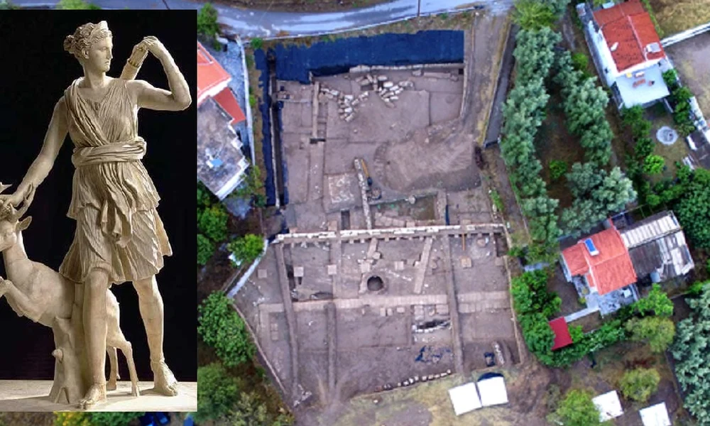 Artemisz istennő elveszett templomára bukkantak egy görög szigeten
