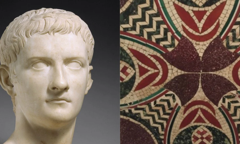 Caligula és a hajó ellopott mozaikja