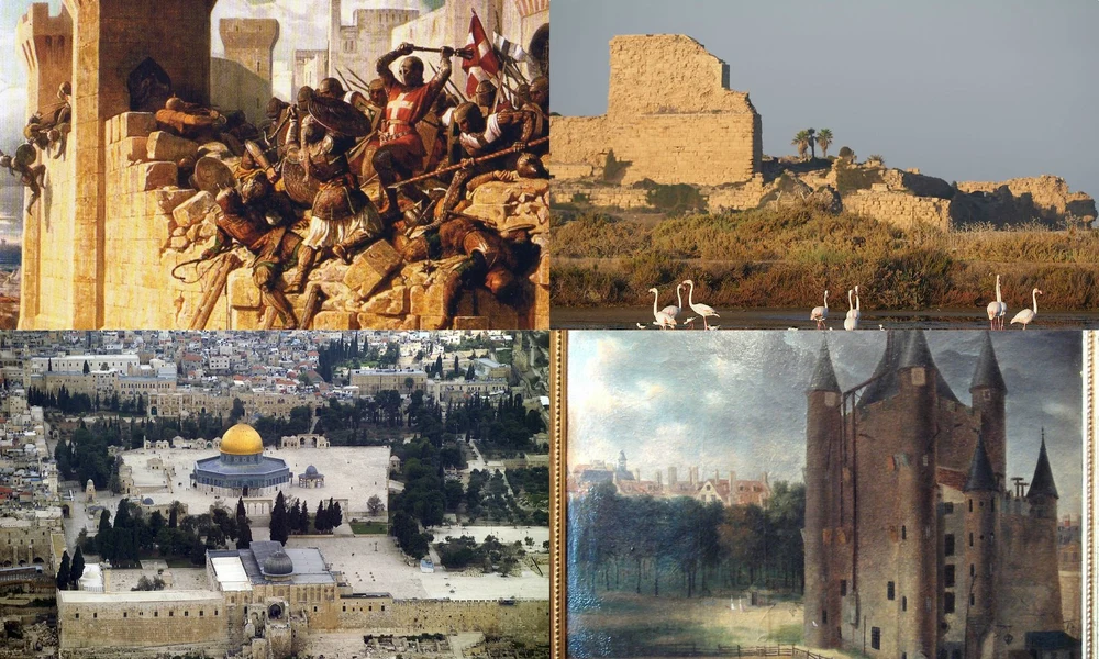 16 meghatározó helyszín a templomos rend történetéből