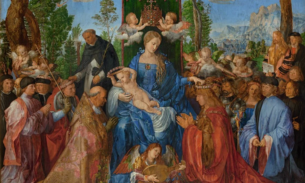 Egy Dürer-festmény részlete